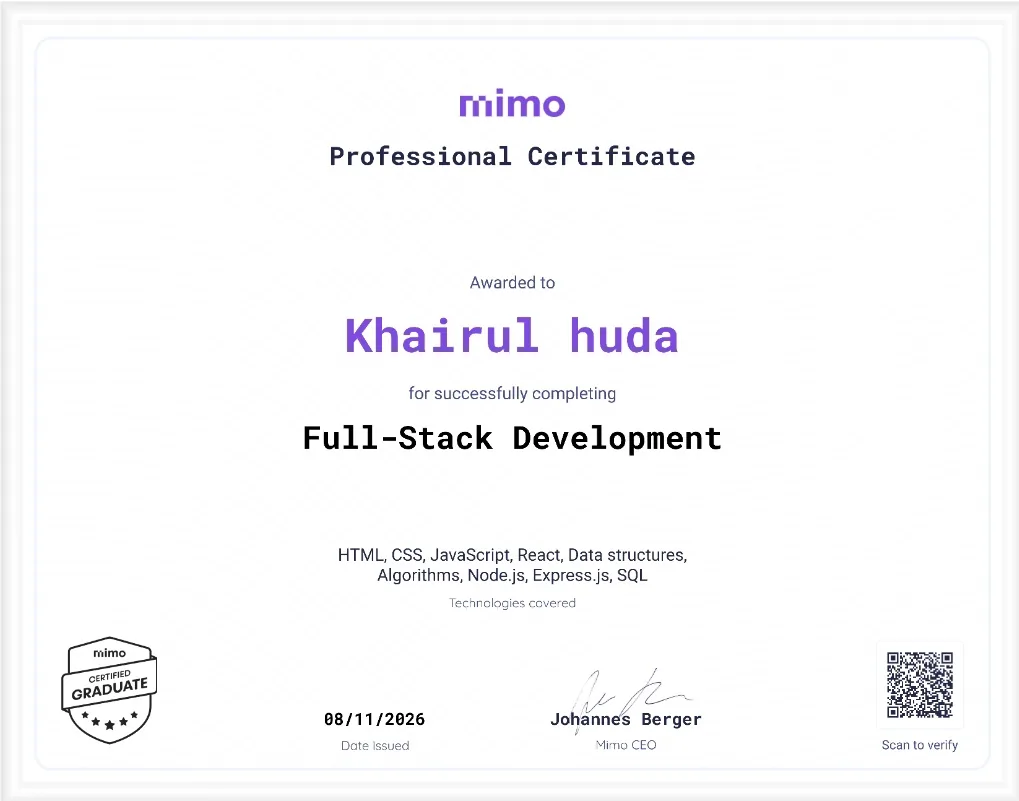 Full-Stack Development